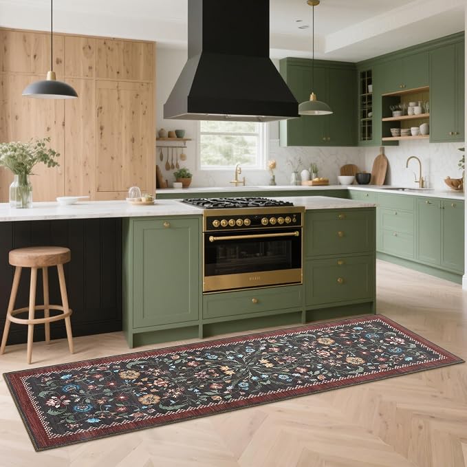 GarveeHome Floral Rug 2.5x10 Runners - Image 2