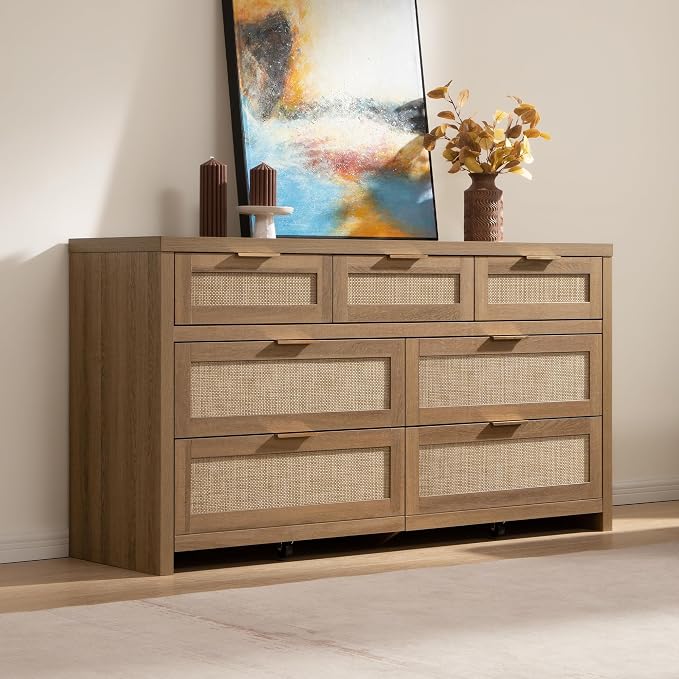 SICOTAS 7 Drawer Dresser for Bedroom, Large Chest of Drawers for Bedroom - Image 2