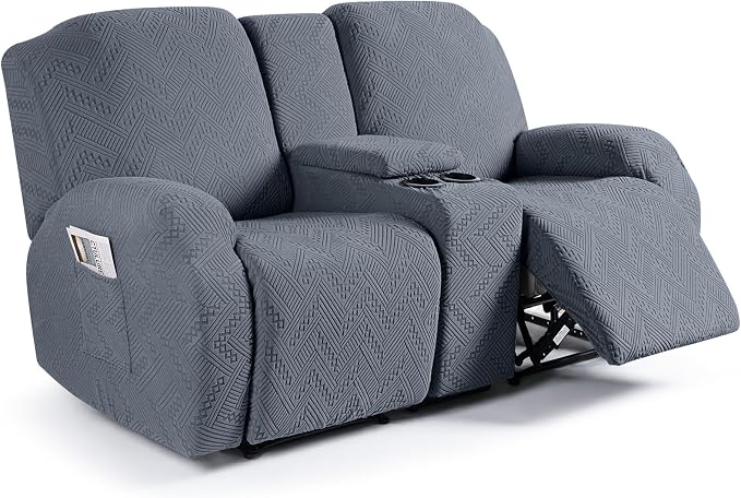 Ruaozz Loveseat Recliner Covers by RuaozzFurnitureCovers