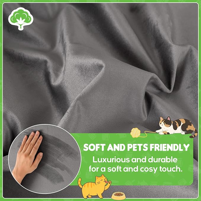 Couch Cover, Cat Scratch Resistant Sofa Cover, Waterproof Sofa Cover, Heavy - Image 6
