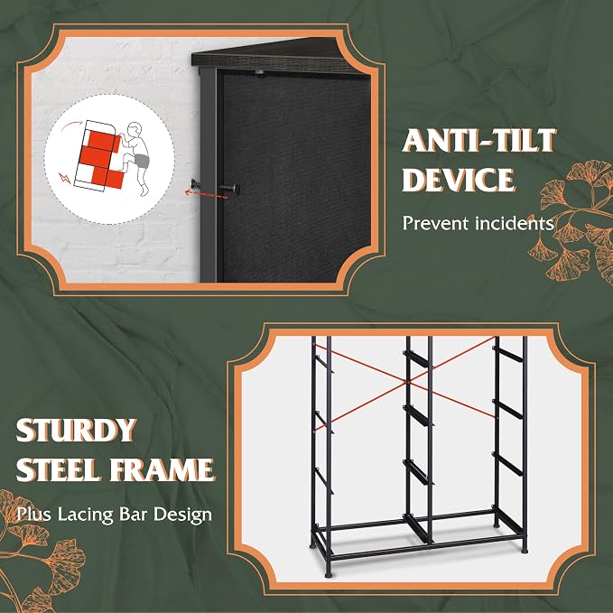 WLIVE Tall Dresser with 10 Drawers, Dressers & Chest of Drawers, Dresser - Image 8