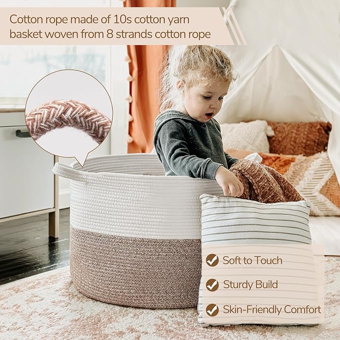 INDRESSME XXXLarge Blanket Basket - Image 4