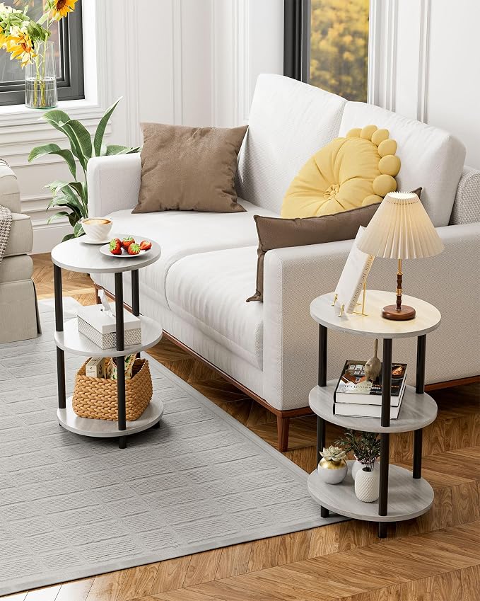 Small Round Side Table - Image 6