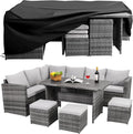 Wumiokio Patio Furniture Set, 7 Pieces Outdoor Patio Furniture by Wumiokio