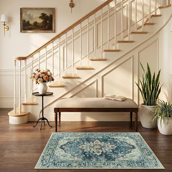 RELEANY Area Rugs 2'6"x4' Kitchen Rugs Entry Rug Small Rugs - Image 2
