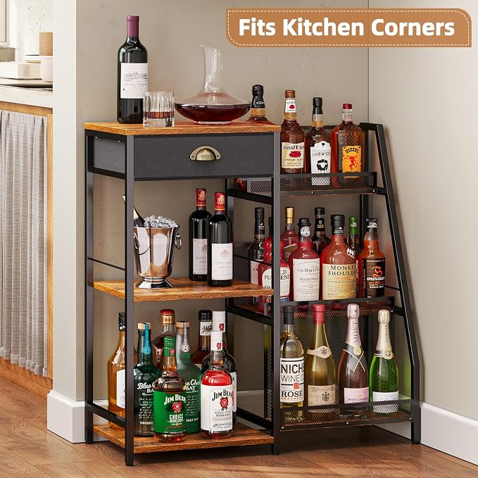 Jakyitvi Liquor Cabinet Bar for Home - Image 6