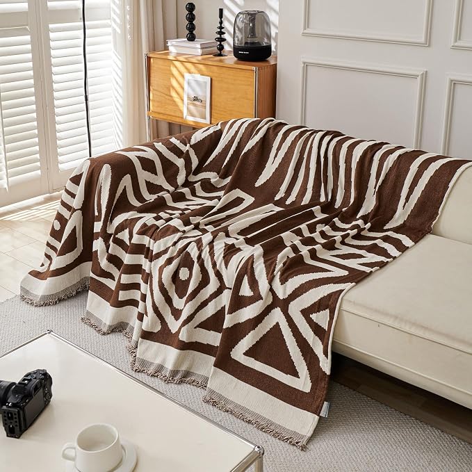 VClife Boho Couch Covers for Sofa, XXL Couch Cover for Oversized Sofa, - Image 8