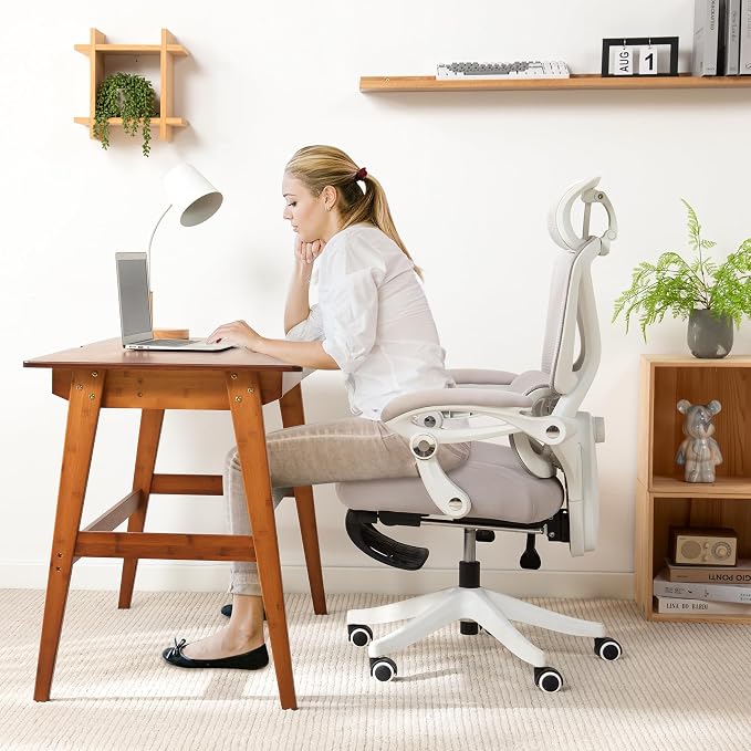 Nnewvante Desk, Bamboo Table - Image 3