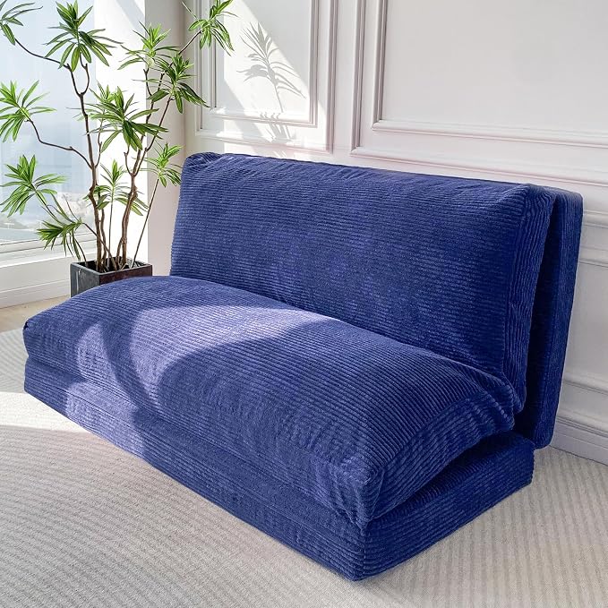 MAXYOYO Folding Sofa Bed, Floor Sofa Convertible Sleeper Chair by MAXYOYO