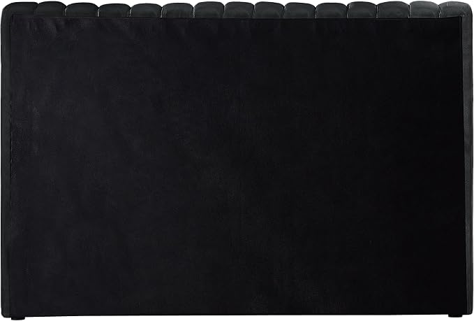 Meridian Furniture NicoBlack-T Nico Collection Modern | Contemporary Velvet - Image 7