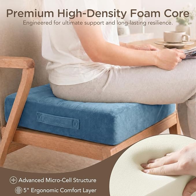 Codi Thick Replacement Couch Cushions 2 Sets, Upholstery Foam - Image 2