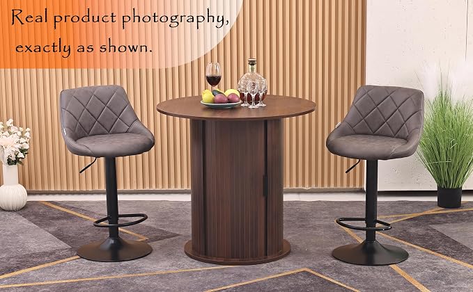 Wildhome Round Dining Table for 2-4, 31 Inch Dining Room Kitchen Table - Image 9