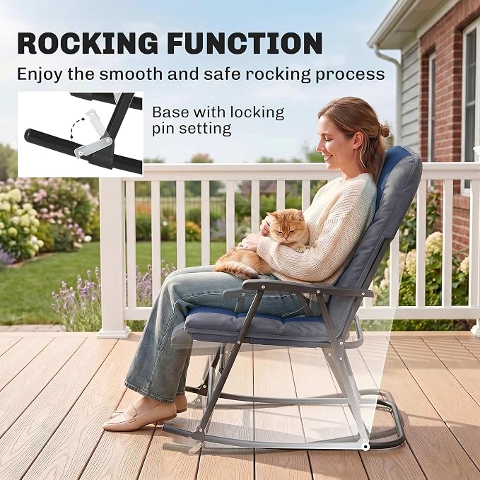Outsunny 3 Piece Outdoor Patio Furniture Set - Image 3