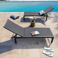 Crestlive Products Chaise Lounge Chair Outdoor Set of 2, Adjustable 5 Positions by CrestliveProducts