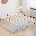 ROIL 7 Inch White Queen Bed Frame by ROIL