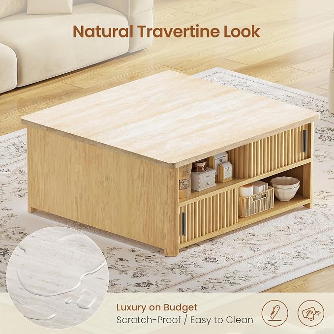 Itaar 31.5" Lift Top Coffee Table - Image 5