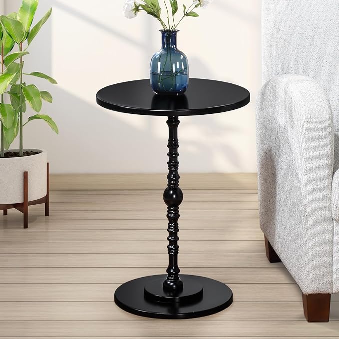 HomeStock Seaside Serenity Accent Table, Coastal-Inspired, Beautifully Sculpted - Image 4