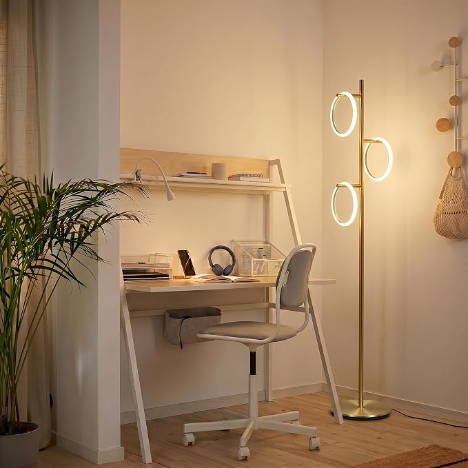 Brightech Saturn Floor Lamp, Great Living Room Decor, Tall Contemporary - Image 3