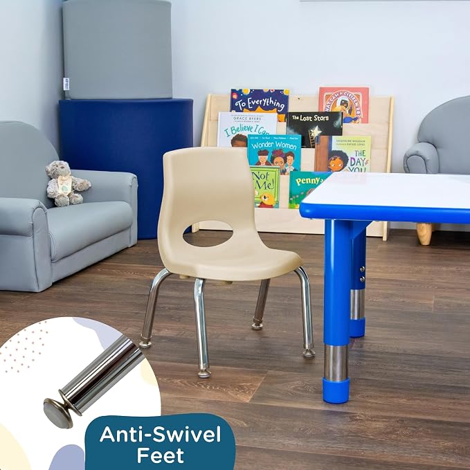Children’s Factory MyPosture Plus 8" Chair, Tan - Image 5