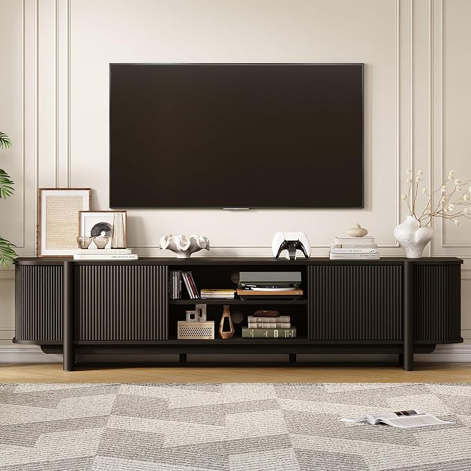 Vabches 70" Mid Century TV Stand - Image 9