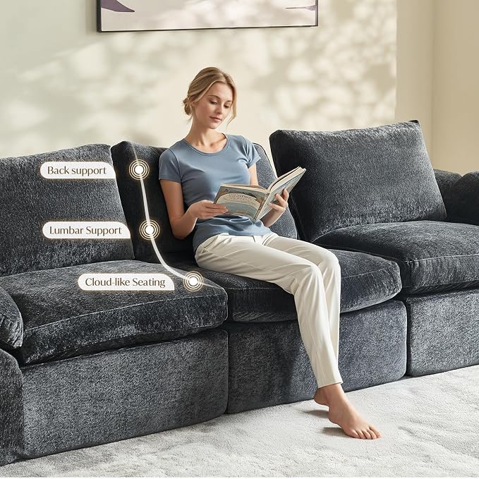 Vamcheer U Shaped Cloud Couch - Image 3
