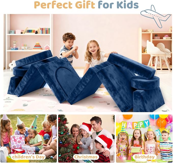 12pcs Modular Kids Play Couch - Image 9