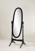 Roundhill Furniture Traditional Queen Anna Style Wood Floor Cheval Mirror by RoundhillFurniture