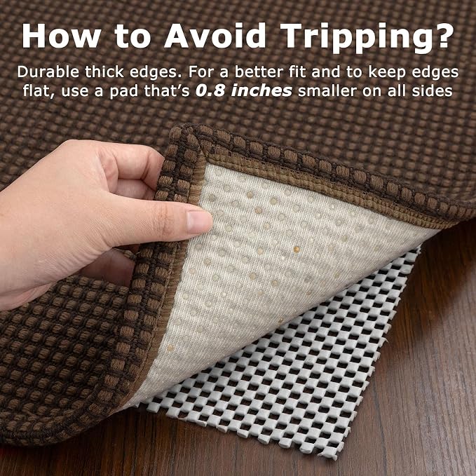 KOZYFLY Runners for Hallways 3x10 ft Washable Kitchen Runner Non Slip Rubber - Image 5