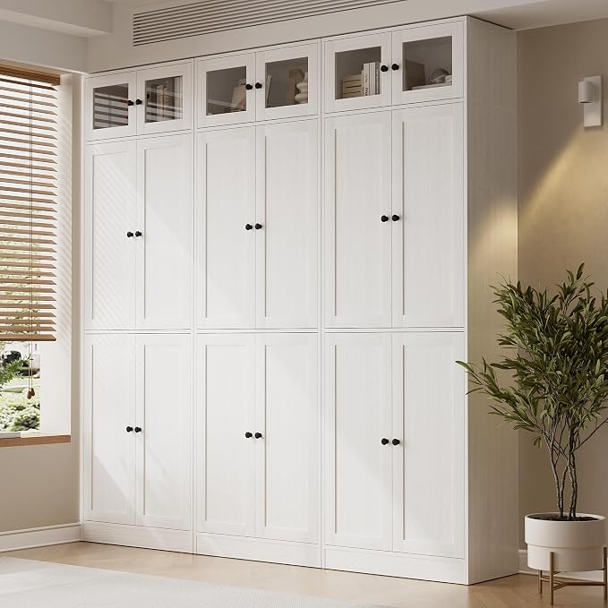TUSY 85.5" Modern Tall Bookcase - Image 3