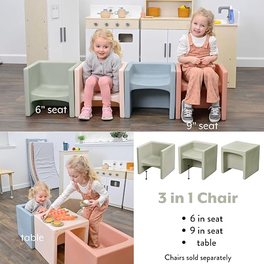 Children's Factory 3-in-1 Cube Chair - Image 4