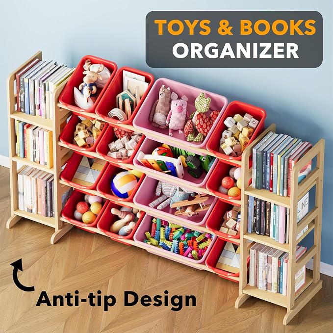 SpaceAid Toy Storage Organizer - Image 4