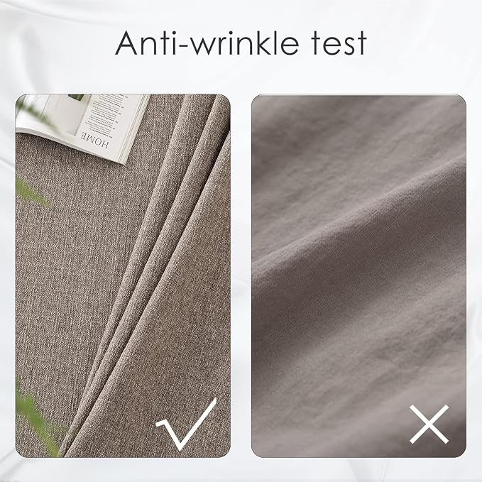 BALCONY & FALCON Rectangle Tablecloth Washable Wrinkle Resistant and Water - Image 4