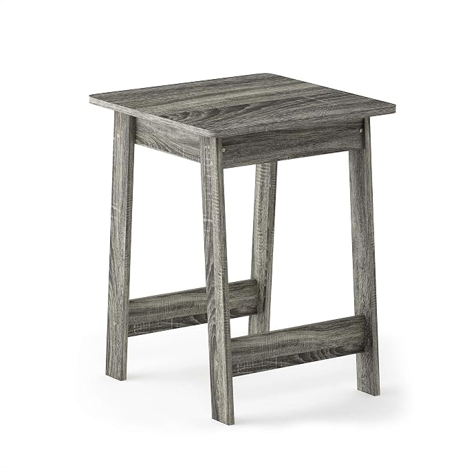 Furinno Beginning End Table, French Oak Grey - Image 6