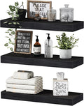 QEEIG Floating Shelves for Wall Bathroom Shelf Bedroom Kitchen Living Room by QEEIG