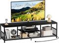 VECELO TV Stand with Power Outlets by VECELO