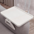Couch Arm Tray, Bamboo Folding Sofa Tray, Sofa Armrest Trays Clip-On Couch Desk by DANFOXER