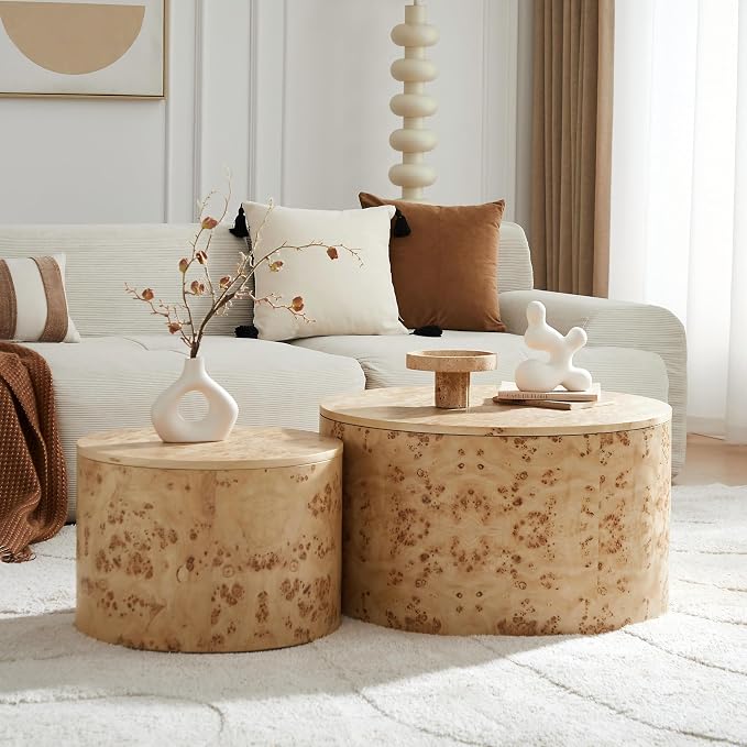 Nesting Coffee Table Set of 2 - Image 5