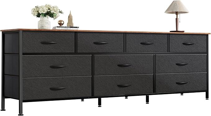 Huuger 63 Inch Dresser for Bedroom, Long Dresser by Huuger