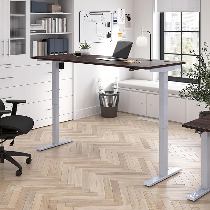 Bush Business Furniture 72-inch Electric Height Adjustable Standing Desk - Image 2