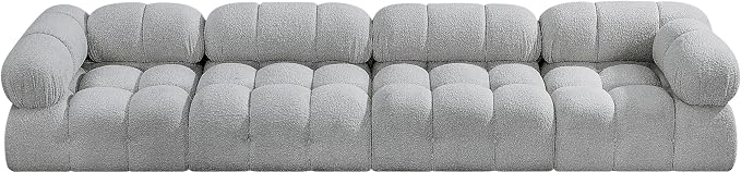 Meridian Furniture 611Grey-S136A Ames Collection Modern | Contemporary Modular - Image 6