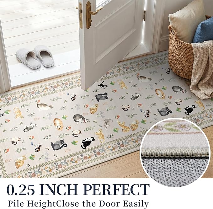 2x10 Washable Hallway Runner Rug - Image 5