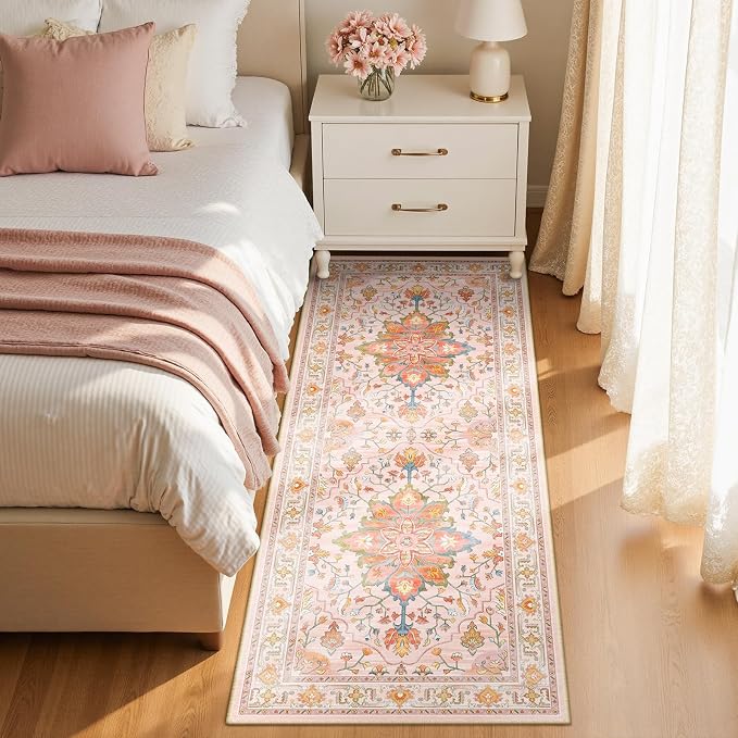 RELEANY Area Rugs 2'x5' Runner Rug Non Slip Washable - Image 3