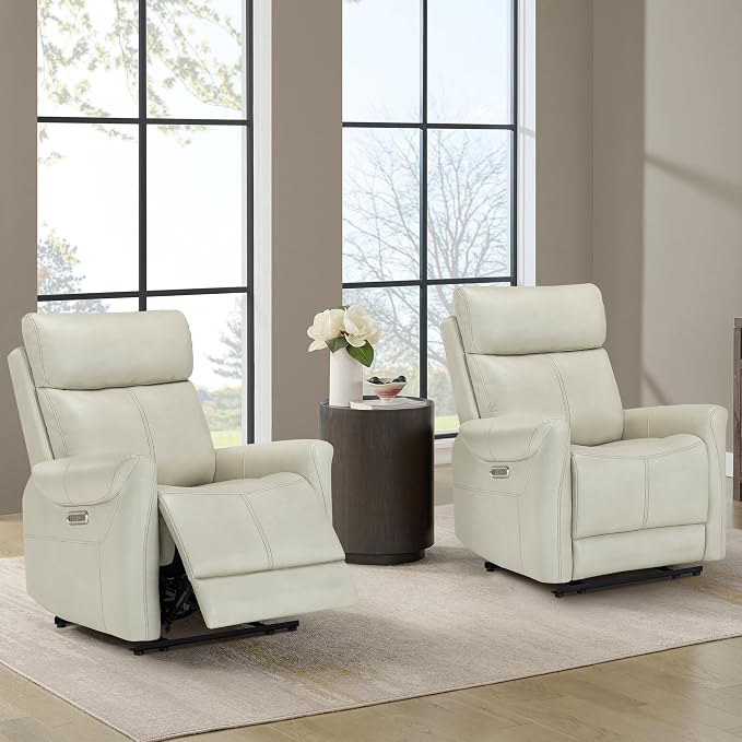KISLOT Leather Recliner Chair for Adults Wall Hugger RV Recliner - Image 2