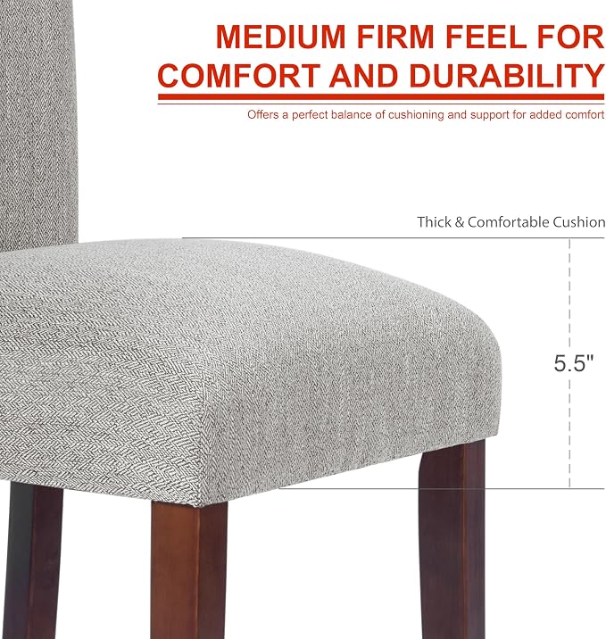 HomePop Classic Parsons Dining Chair - Image 3