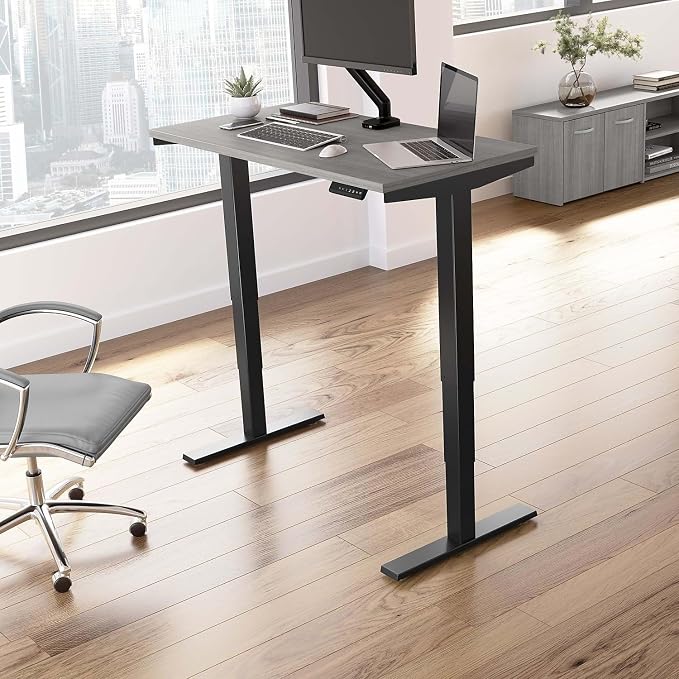 Bush Business Furniture 48-inch Electric Height Adjustable Standing Desk - Image 2