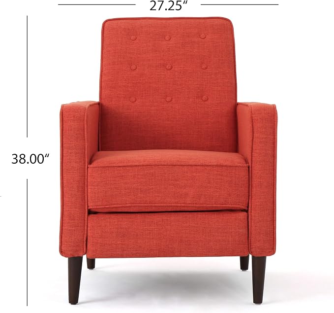 Christopher Knight Home GDFStudio Macedonia Mid Century Modern Tufted Back - Image 3