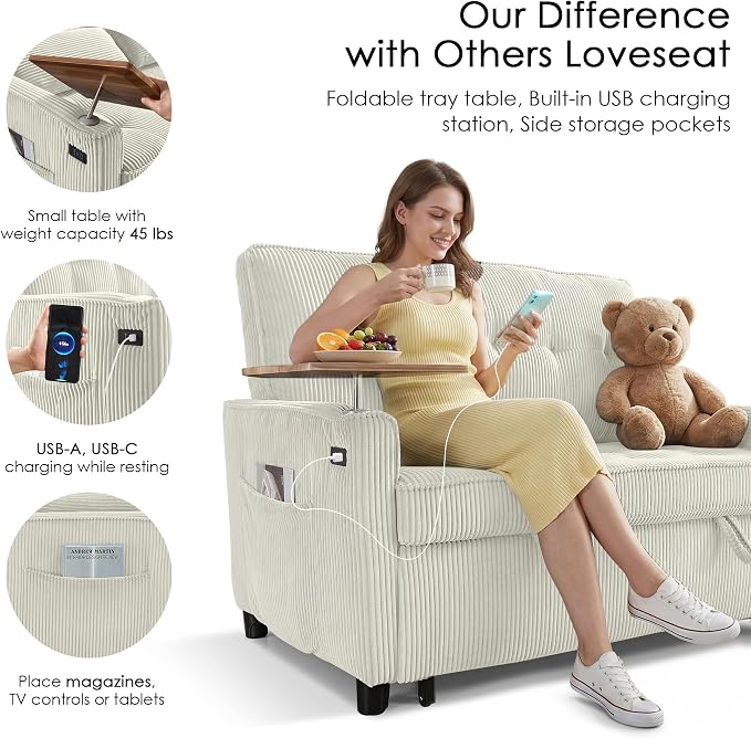 Sleeper Sofa Bed, Guest Room - Image 5