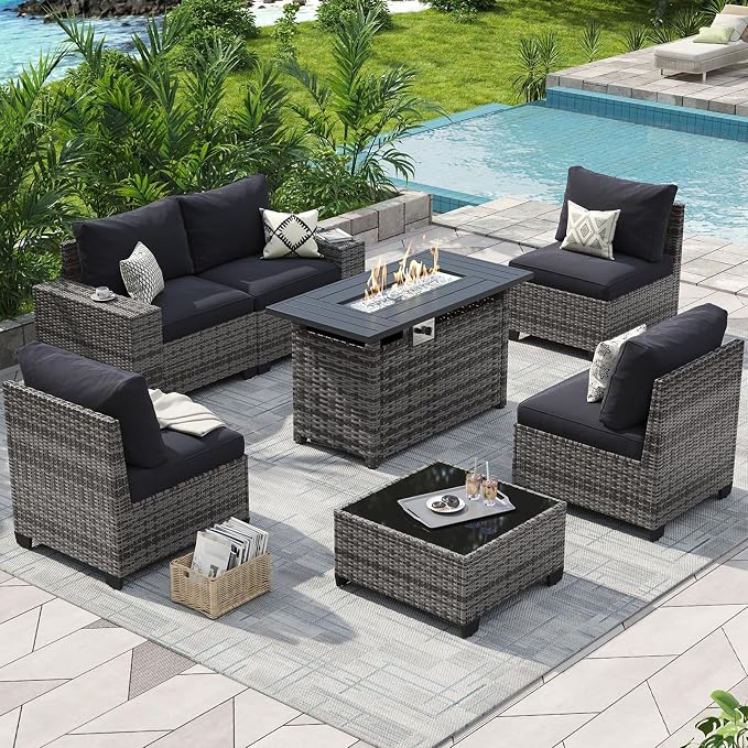 Aoxun Outdoor Patio Furniture Set by Aoxun