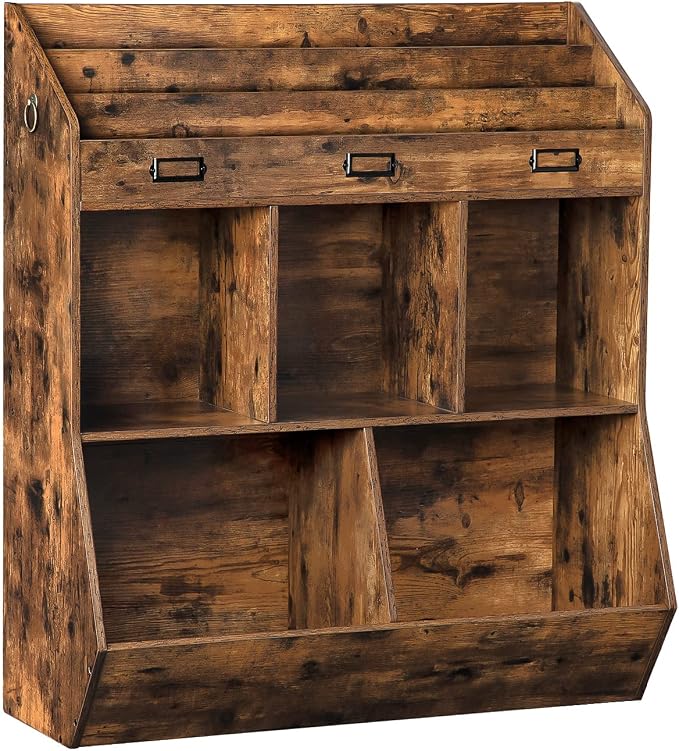 HOOBRO Kids Bookshelf, Toy Storage Organizer, Bookshelf by HOOBRO