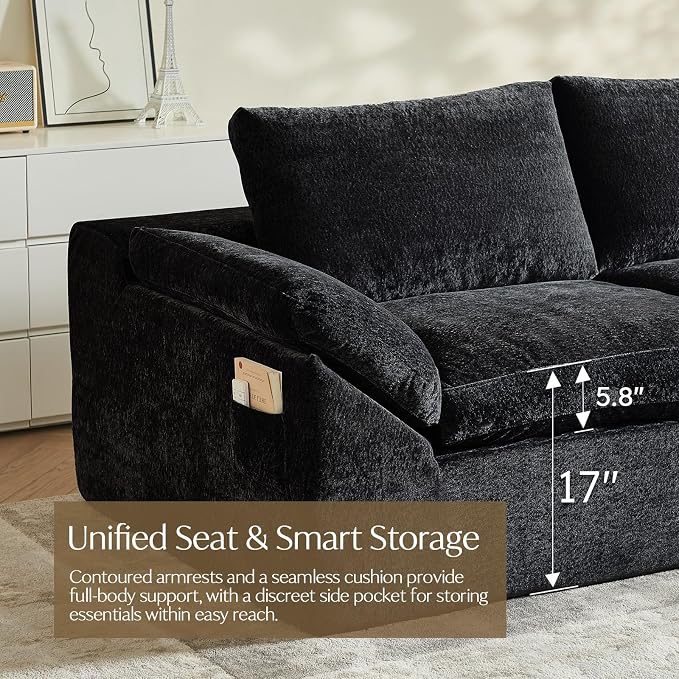 Vamcheer U Shaped Cloud Couch - Image 6